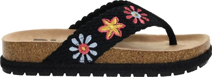 Tigerlily Embroidered Platform Flip Flop - Image 9