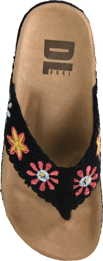 Tigerlily Embroidered Platform Flip Flop - Image 10