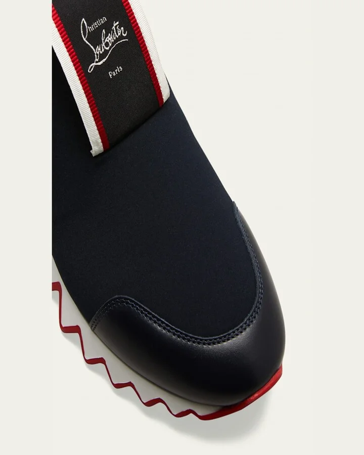 Tiketa Slip-On Red Sole Runner Sneakers - Image 2