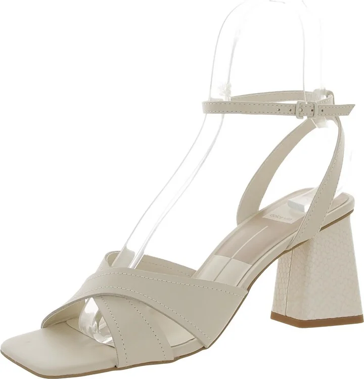 tiki Womens Leather Dressy Ankle Strap