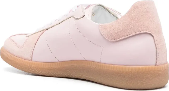 Tilda panelled-leather sneakers - Image 3