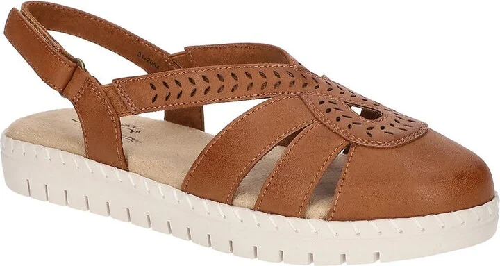 Tilda Womens Faux Leather Slingbacks