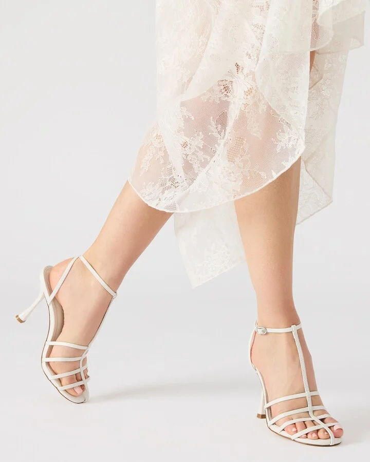 Tildah White Leather - Image 2