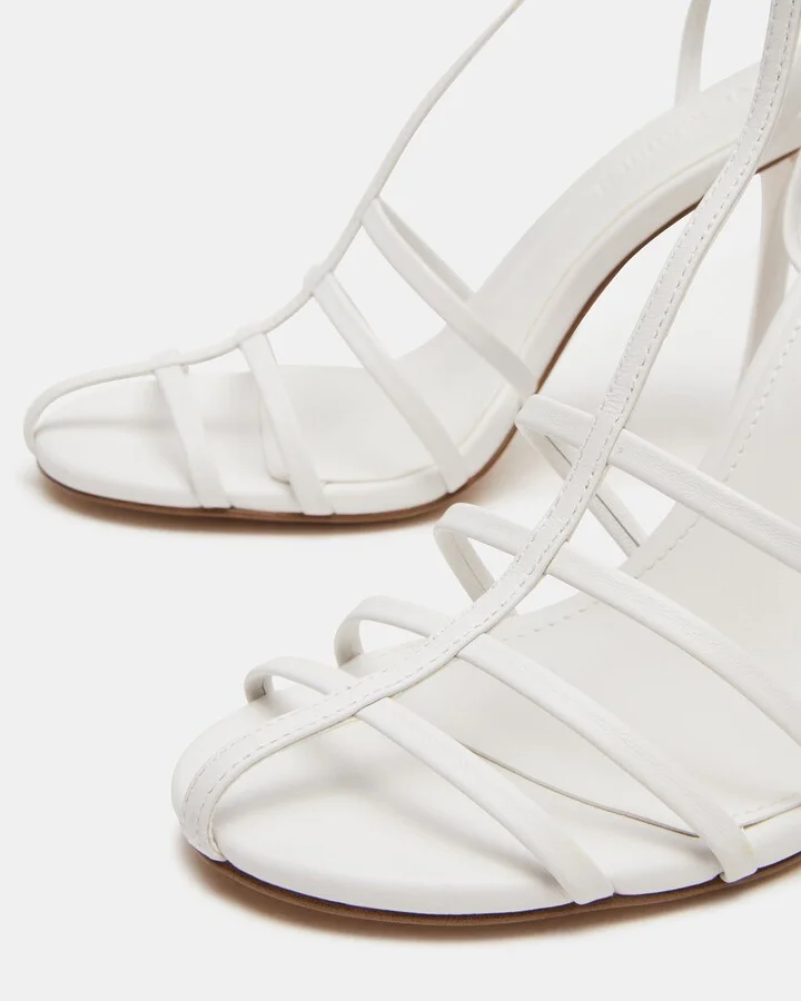 Tildah White Leather - Image 4