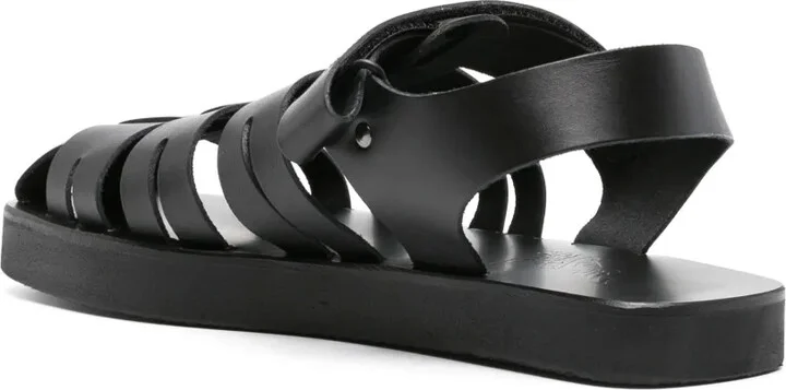 Tilemachos flat leather sandals - Image 3