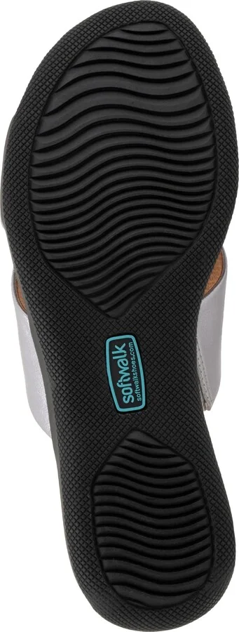 'Tillman' Leather Cross Strap Slide Sandal - Image 6