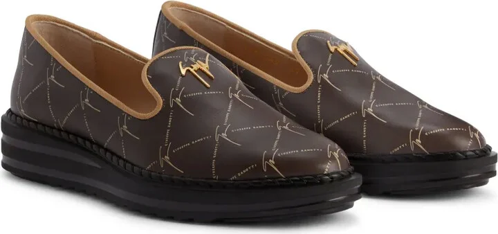 Tim logo-lettering loafers - Image 2