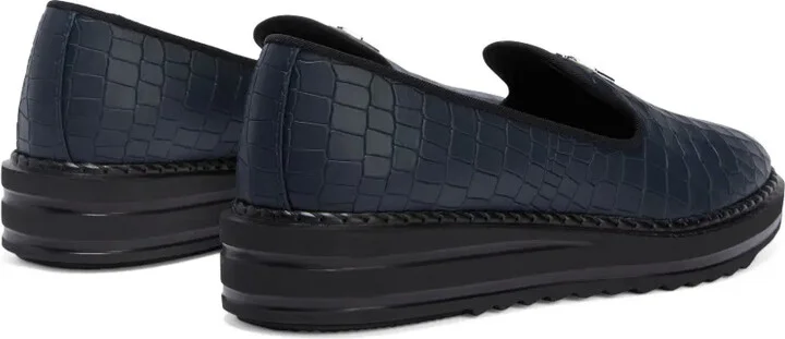 Tim logo-lettering loafers - Image 3