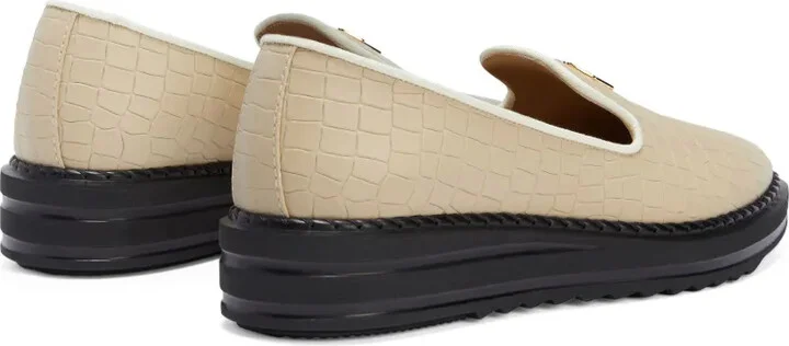 Tim logo-lettering loafers - Image 3