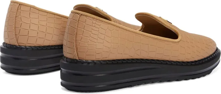 Tim logo-lettering loafers - Image 3