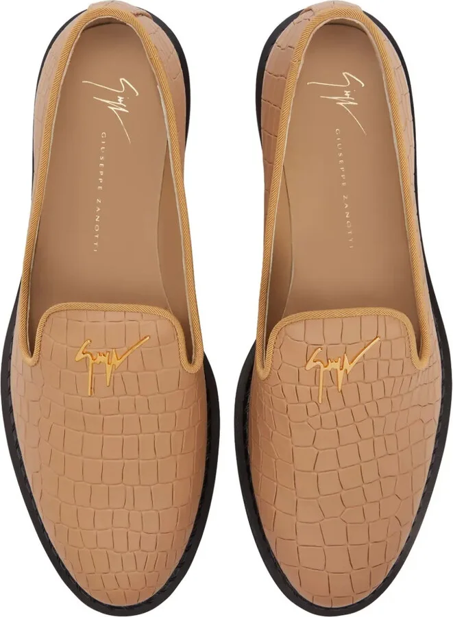 Tim logo-lettering loafers - Image 4