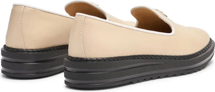 Tim logo-lettering loafers - Image 3