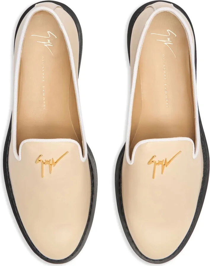 Tim logo-lettering loafers - Image 4