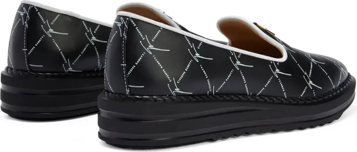 Tim logo-lettering loafers - Image 3
