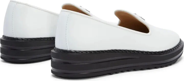 Tim logo-lettering loafers - Image 3
