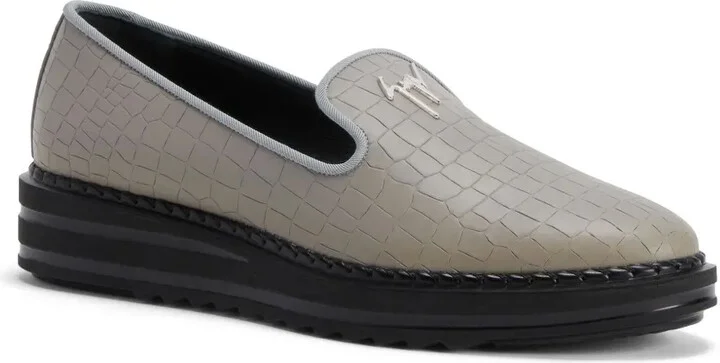 Tim logo-lettering loafers - Image 2