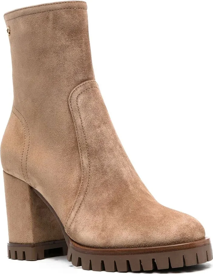 Timber 70mm suede boots - Image 2