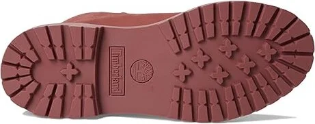 Timberland 6 Premium Boot Women's Lace-up Boots Medium Red Nubuck : 7 B - Medium - Image 3