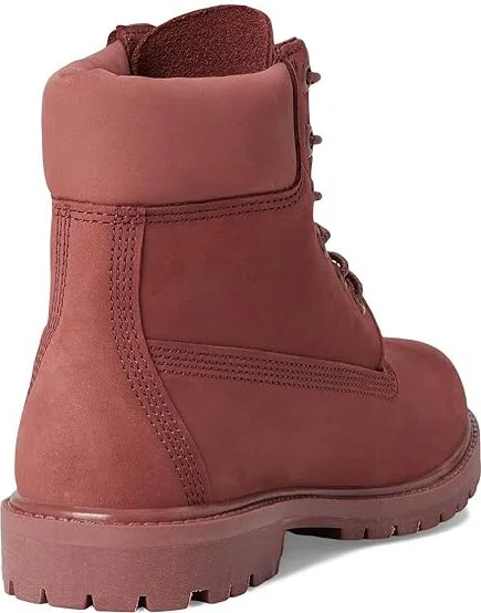 Timberland 6 Premium Boot Women's Lace-up Boots Medium Red Nubuck : 7 B - Medium - Image 4