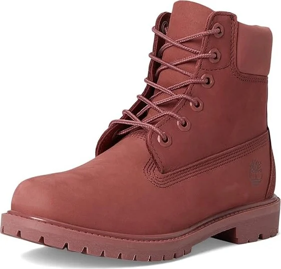 Timberland 6 Premium Boot Women's Lace-up Boots Medium Red Nubuck : 7 B - Medium - Image 5