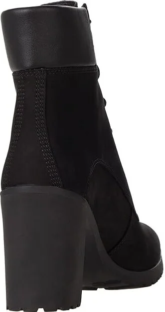 Timberland Allington 6 Lace-Up Women's Shoes Black Nubuck : 6.5 B - Medium, Suede - Image 4