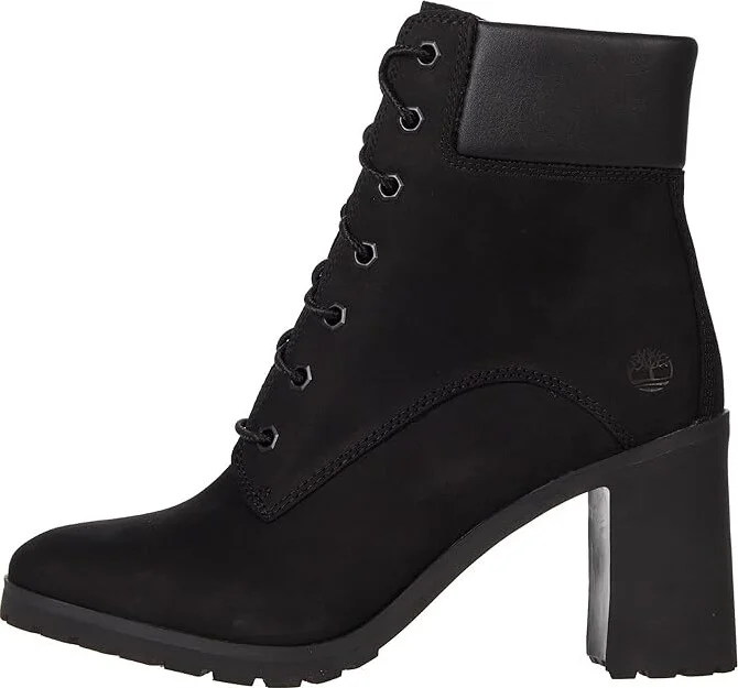 Timberland Allington 6 Lace-Up Women's Shoes Black Nubuck : 6.5 B - Medium, Suede - Image 6