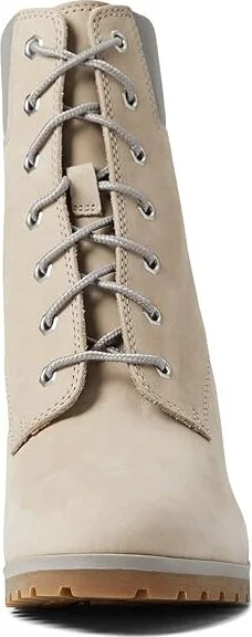 Timberland Allington 6 Lace-Up Women's Shoes Pure Cashmere : 7.5 B - Medium, Textile/Leather - Image 2