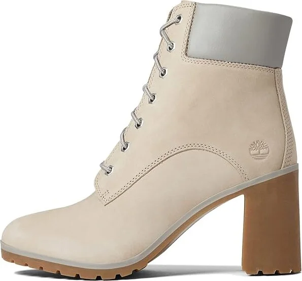 Timberland Allington 6 Lace-Up Women's Shoes Pure Cashmere : 7.5 B - Medium, Textile/Leather - Image 5