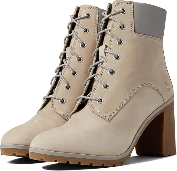Timberland Allington 6 Lace-Up Women's Shoes Pure Cashmere : 7.5 B - Medium, Textile/Leather