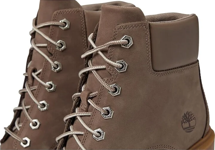Timberland Allington Heights 6 Boots Women's Shoes Taupe Nubuck : 7 B - Medium, Leather - Image 6