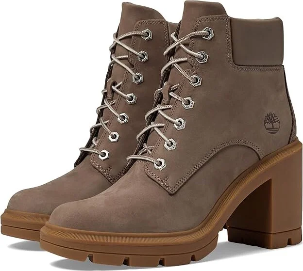 Timberland Allington Heights 6 Boots Women's Shoes Taupe Nubuck : 7 B - Medium, Leather