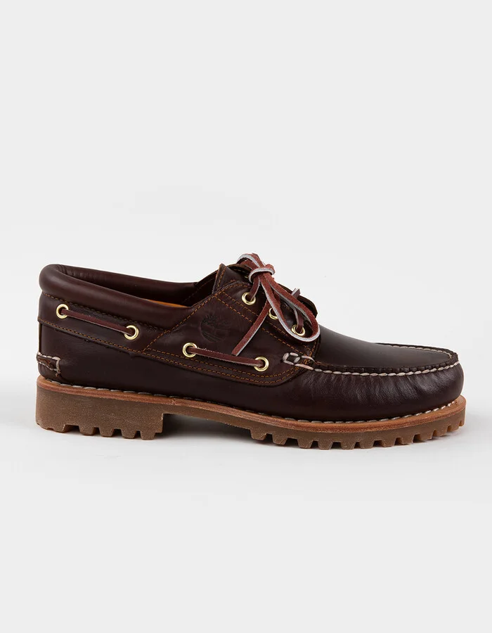 TIMBERLAND Authentics 3-Eye Mens Boat Shoes - Image 2