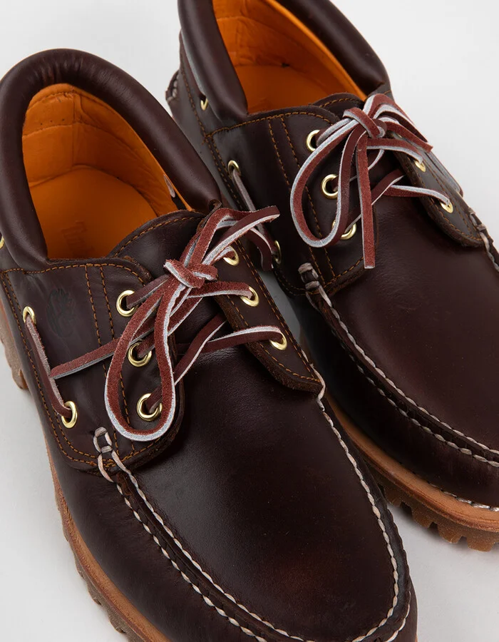 TIMBERLAND Authentics 3-Eye Mens Boat Shoes - Image 5