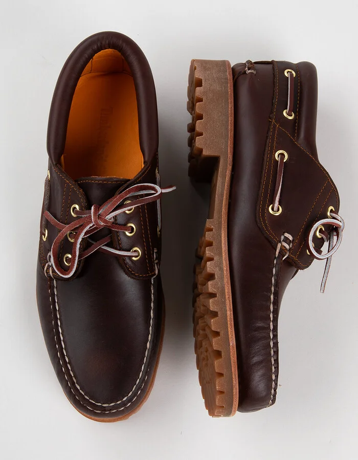 TIMBERLAND Authentics 3-Eye Mens Boat Shoes - Image 6