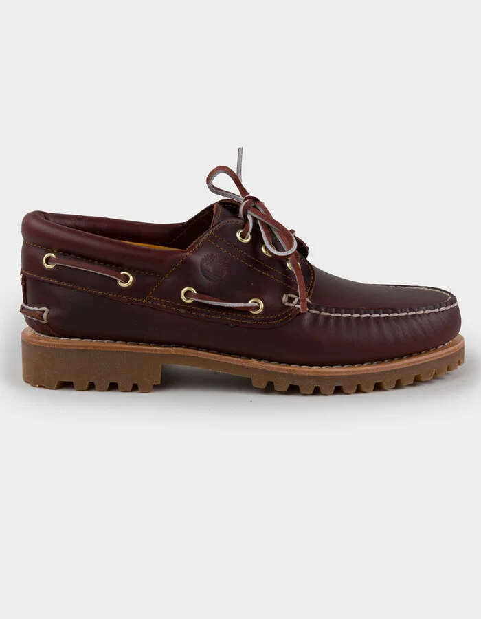 TIMBERLAND Authentics Mens 3-Eye Boat Shoes - Image 2