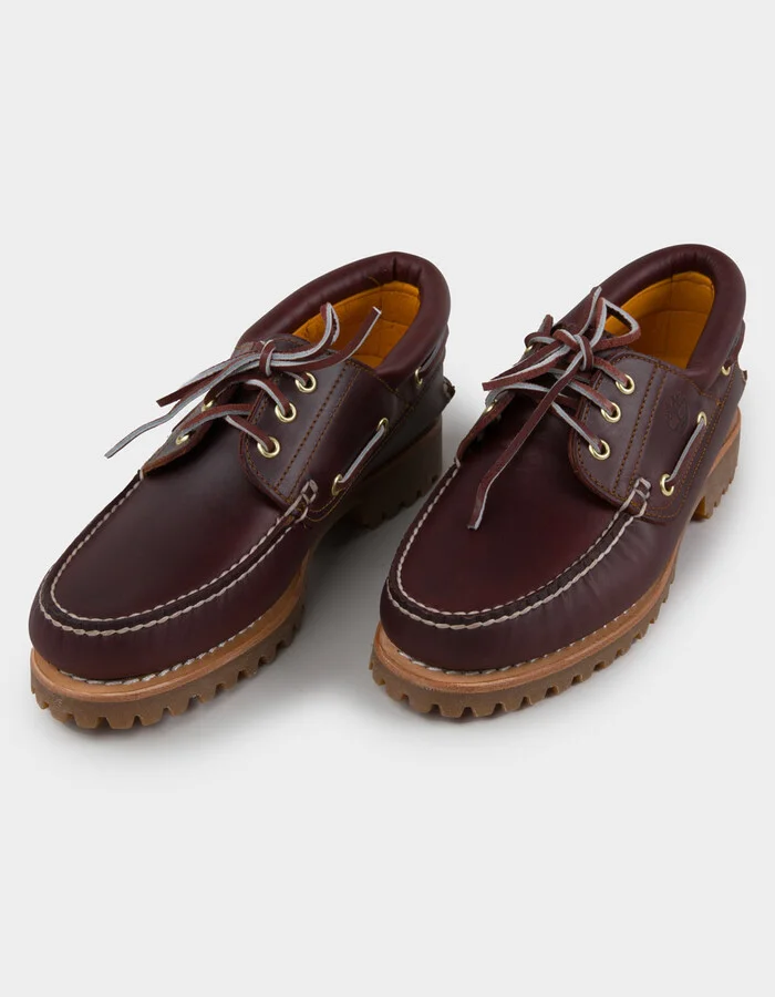 TIMBERLAND Authentics Mens 3-Eye Boat Shoes