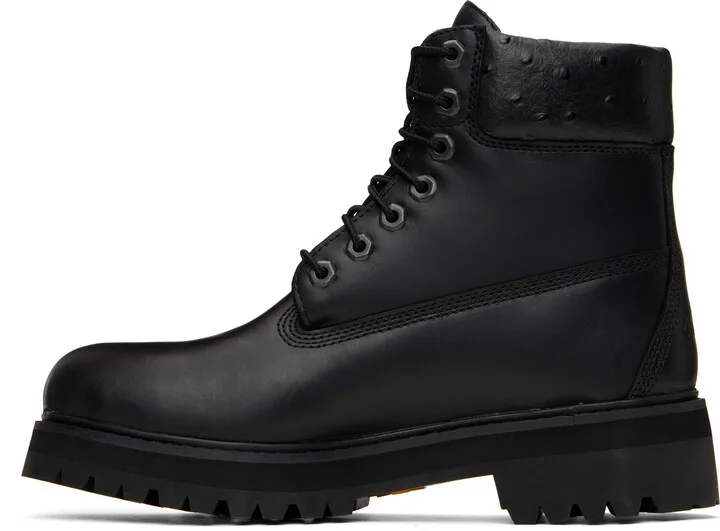 Timberland Black 6 Inch GTX Boots - Image 3