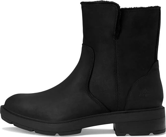 Timberland Brimfield Mid Warm Lined Women's Boots Black Full Grain : 6 B - Medium, Leather/Rubber - Image 6
