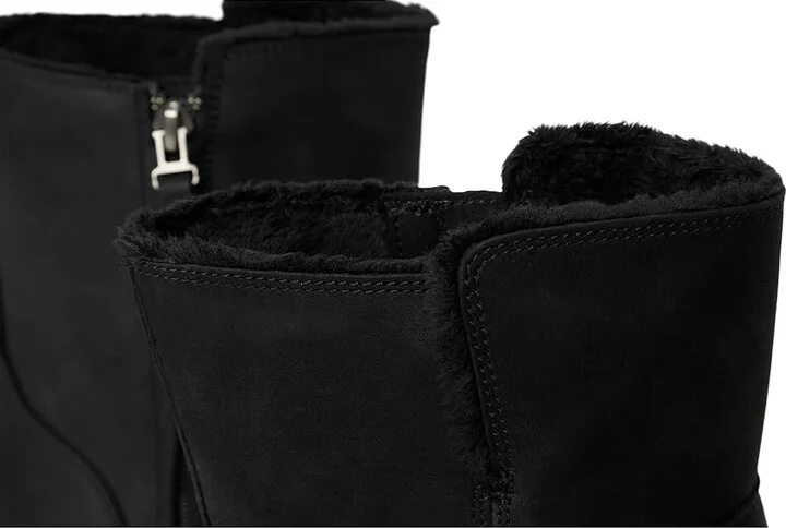 Timberland Brimfield Mid Warm Lined Women's Boots Black Full Grain : 6 B - Medium, Leather/Rubber - Image 7