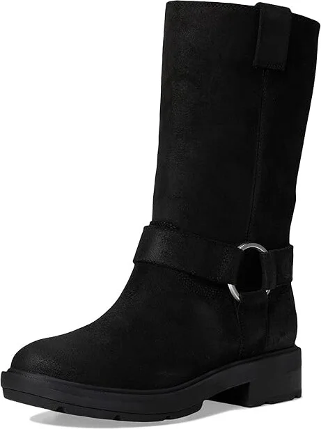 Timberland Brimfield Tall Pull-On Women's Boots Black Suede : 8 B - Medium, Leather - Image 5