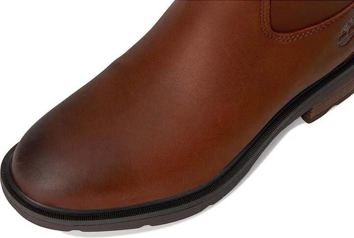 Timberland Brimfield Tall Zip-Up Women's Boots Medium Brown Full Grain : 6 B - Medium, Leather - Image 7