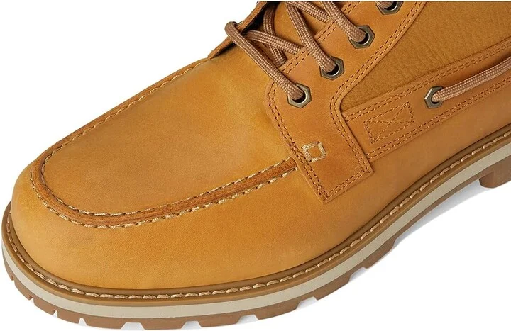 Timberland Britton Road Mid Lace Up Waterproof Men's Boots Wheat Full Grain : 9 D - Medium, Leather - Image 2