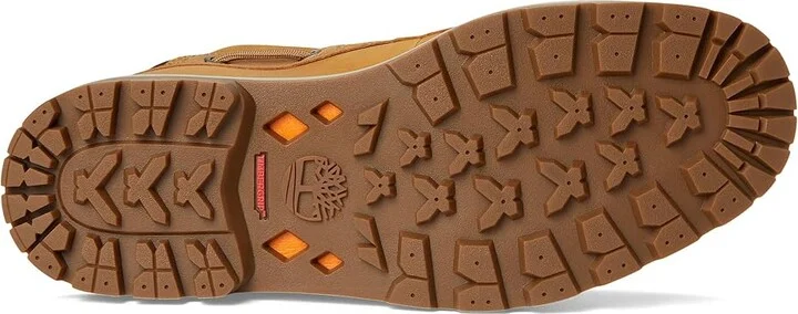 Timberland Britton Road Mid Lace Up Waterproof Men's Boots Wheat Full Grain : 9 D - Medium, Leather - Image 3