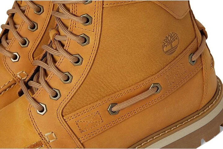 Timberland Britton Road Mid Lace Up Waterproof Men's Boots Wheat Full Grain : 9 D - Medium, Leather - Image 7