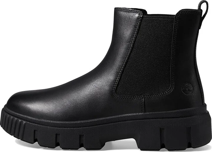 Timberland Greyfield Chelsea Women's Boots Black Full Grain : 8 B - Medium, Leather/Rubber/Textile - Image 5