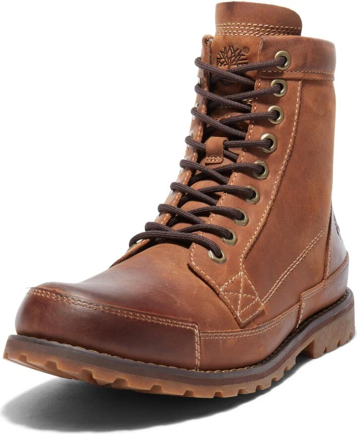 Timberland mens EarthkeepersÃ‚® Rugged Original Leather 6" Boot Construction Shoe