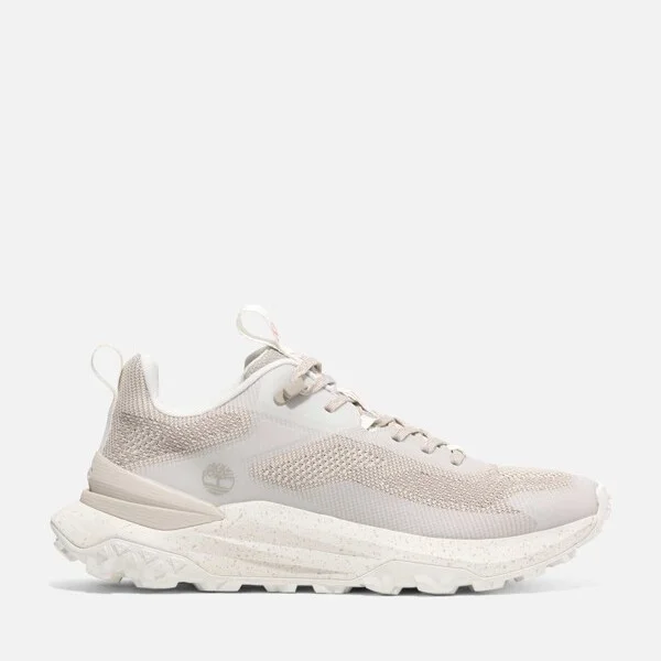 light taupe knit/white