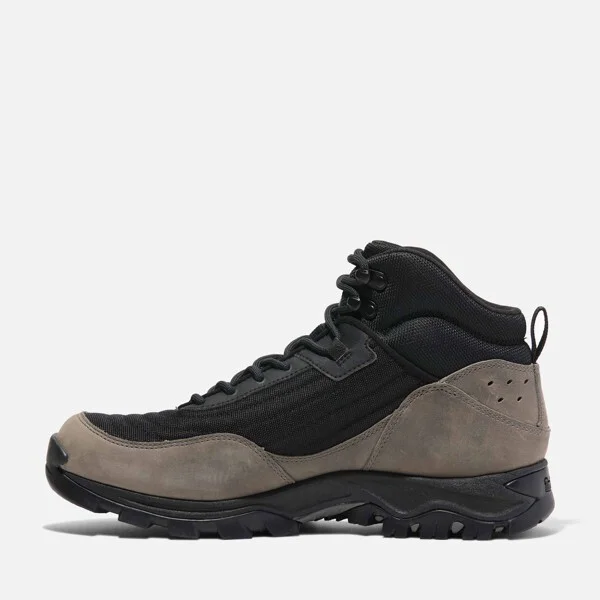 Timberland Men's Mt. Maddsen Mid Lace-Up Waterproof Hiking Boot, Beige Mesh, - Image 3