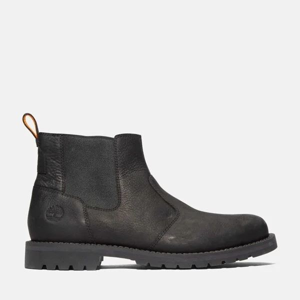 black full-grain