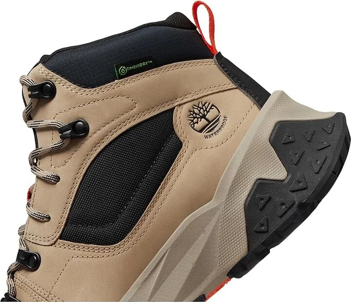 Timberland Motion Scramble Men's Climbing Shoes Taupe Nubuck : 11.5 M, Leather - Image 4